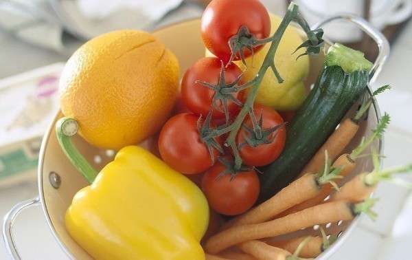 Разрешены любые овощи и фрукты