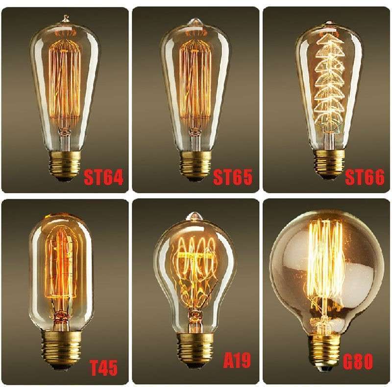 Винтажные лампы Эдисона: основные характеристики и использование в .