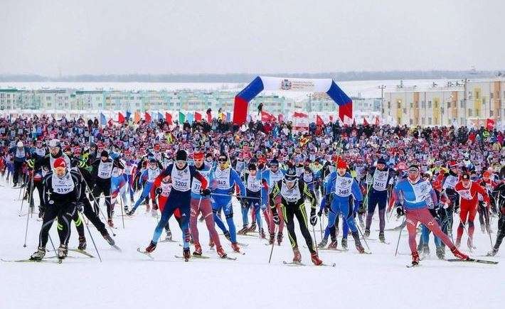 Лыжня 2019, как самая массовая гонка в России