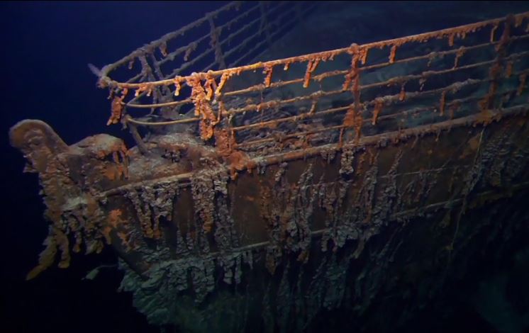Погружение к затонувшему Титанику