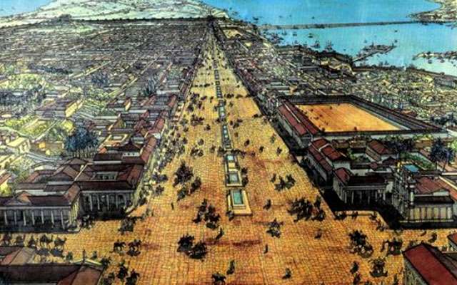 Древняя Александрия: описание ее кварталов