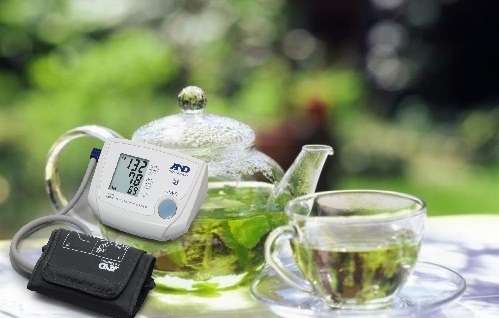 Как снизить давление зелёным чаем