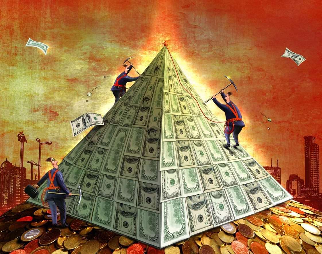 финансовая пирамида простыми словами