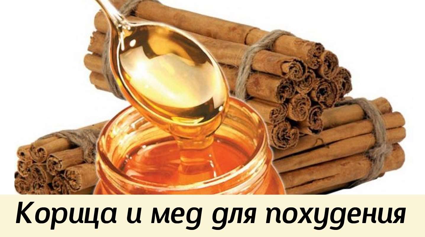 мед на воде с корицей для похудения