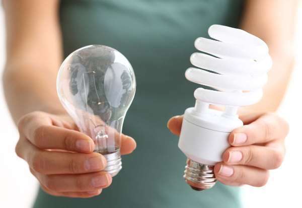 Энергосберегающие лампочки помогут сберечь электричество